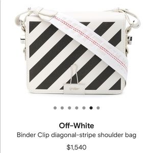 Off white Shoulders Bag